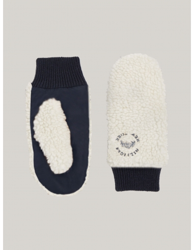 KIDS' TEDDY CUFFED MITTEN GLOVES