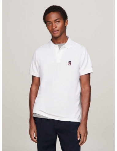 TH MONOGRAM REGULAR FIT POLO