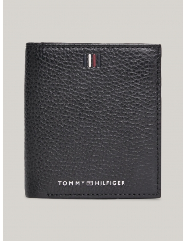 LEATHER LOGO TRIFOLD WALLET