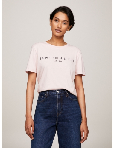 SIGNATURE LOGO FLAG EMBROIDERY T-SHIRT