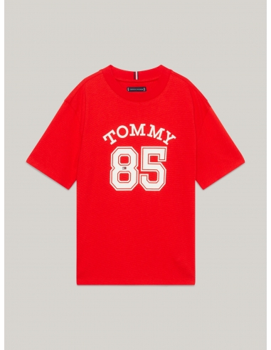 VARSITY LOGO MESH T-SHIRT