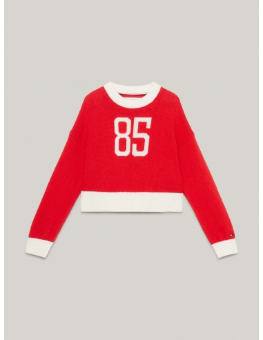 1985 COLLECTION VARSITY CROPPED JUMPER