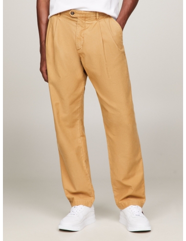 GARMENT DYED TAPERED CHINOS