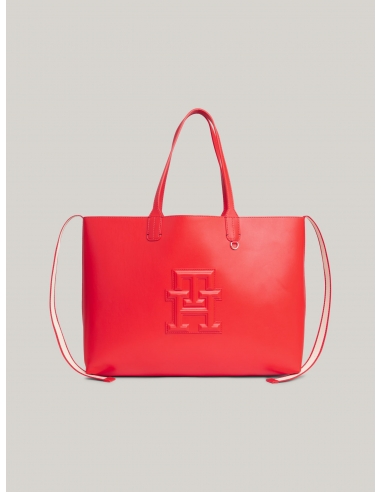 ICONIC TH MONOGRAM POUCH TOTE