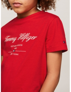 TOMMY SCRIPT TEE 2