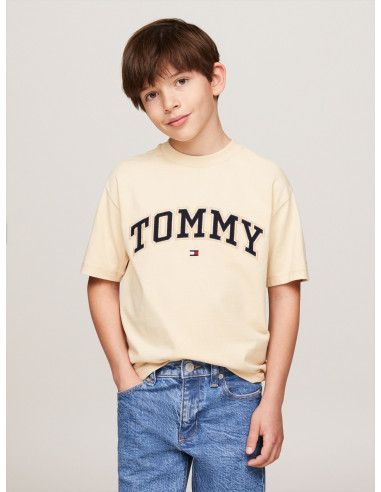 VARSITY LOGO EMBROIDERY T-SHIRT