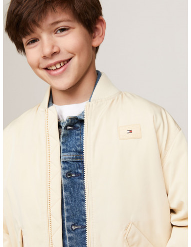 MONOTYPE BACK LOGO PADDED BOMBER JACKET