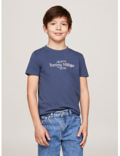 LOGO PRINT CREW NECK T-SHIRT 2