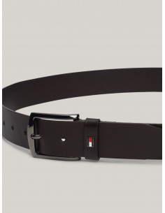 ENAMEL FLAG LEATHER BELT 2
