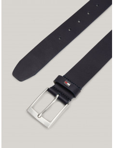 LEATHER SQUARE BUCKLE BELT 2