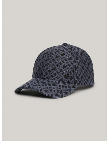 TH MONOGRAM SIX-PANEL BASEBALL CAP
