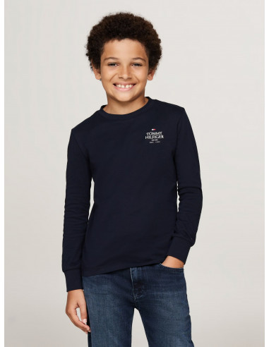 HILFIGER LOGO LONG SLEEVE T-SHIRT