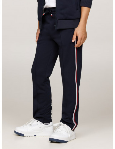 GLOBAL STRIPE REGULAR TRACK PANTS