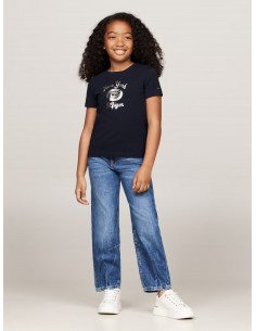 FOIL LOGO CREW NECK T-SHIRT 2