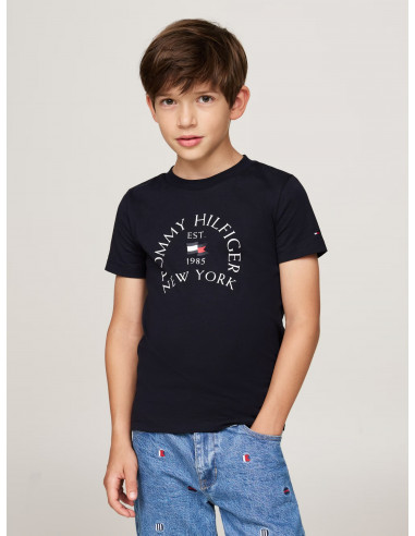 LOGO PRINT CREW NECK T-SHIRT