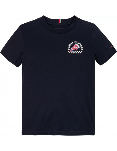 Back Graphic Crew Neck T-Shirt