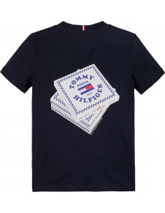 Back Graphic Crew Neck T-Shirt 2