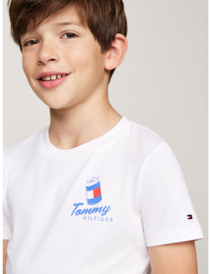 BACK GRAPHIC CREW NECK T-SHIRT 2