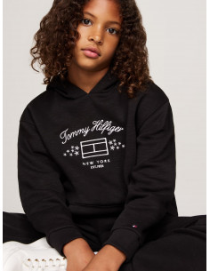 TEXTURED FLEECE LOGO PRINT... 2