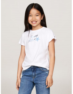 SEQUIN STAR FOIL LOGO T-SHIRT 2