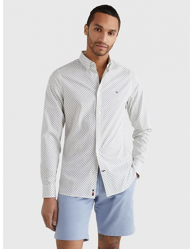 TH FLEX POLKA DOT SLIM SHIRT