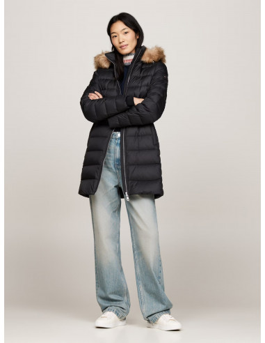 TYRA DOWN COAT WITH FUR