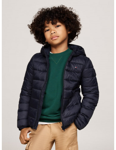 Lightweight Hooded Quilted Jacket