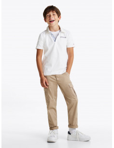 Contrast Collar Polo Shirt 2