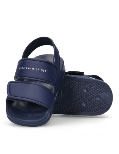 VELCRO SANDAL BLUE
