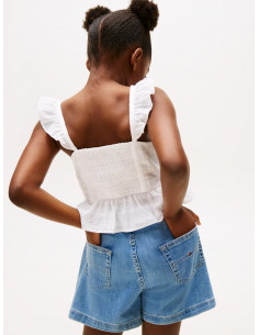 Textured Ruffle Top 2