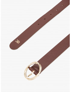 Chic Twist Buckle Leather Belt 2