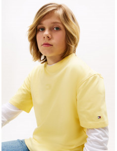 Tonal Flag Embroidery T-Shirt 2