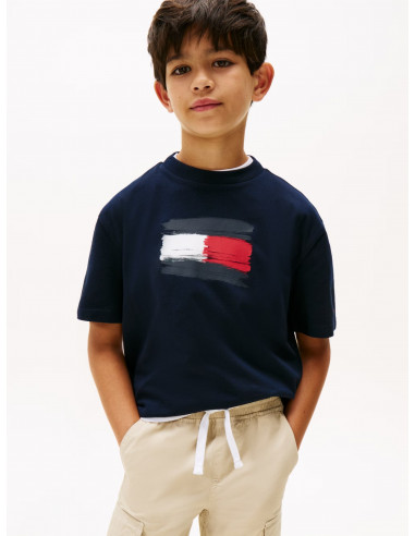 Hilfiger Flag Crew Neck T-Shirt