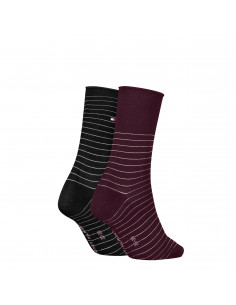 TH WOMEN SOCK 2P HI 2