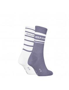 TH WOMEN SOCK 2P HI 2