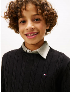Essential Cable Knit Jumper 2