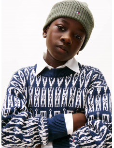 Fair Isle Crew Neck Jumper 2