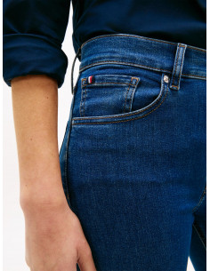 Mid Rise Flared Leg Jeans 2