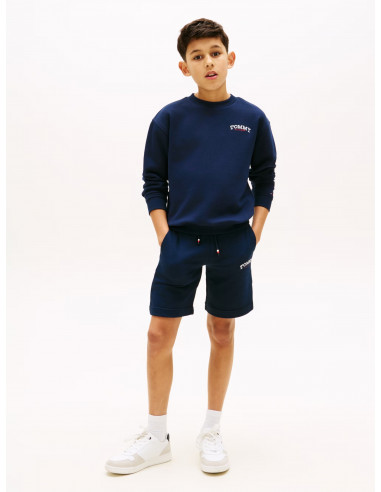 Logo Embroidery Terry Sweat Shorts
