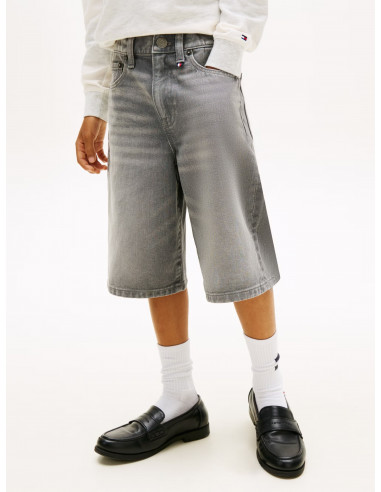 Regular Straight Leg Denim Shorts