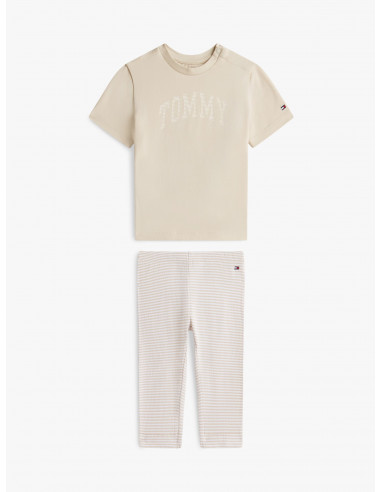 Logo T-Shirt And Leggings Set