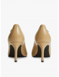 TH Monogram Leather High Heels 2