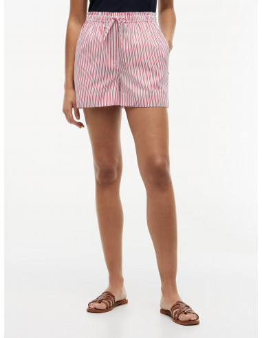 Poplin Relaxed Pull-On Shorts