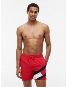 Tommy Flag Swim Shorts