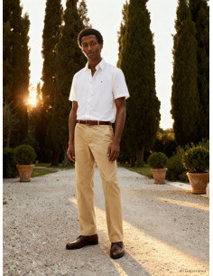 Regular Fit Flex Poplin...