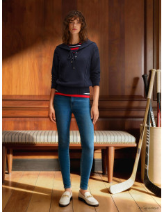 Como Mid Rise Skinny Jeans