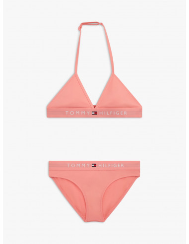Original Logo Halterneck Triangle Bikini