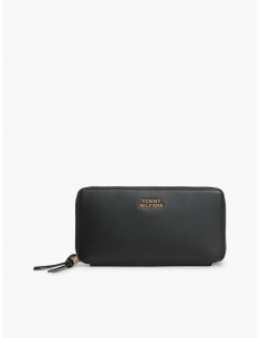 Leather Zip-Around Wallet