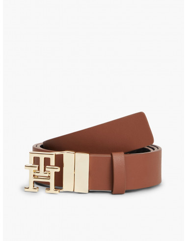 Reversible TH Monogram Buckle Leather