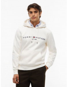 Logo Fleece Drawstring Hoody